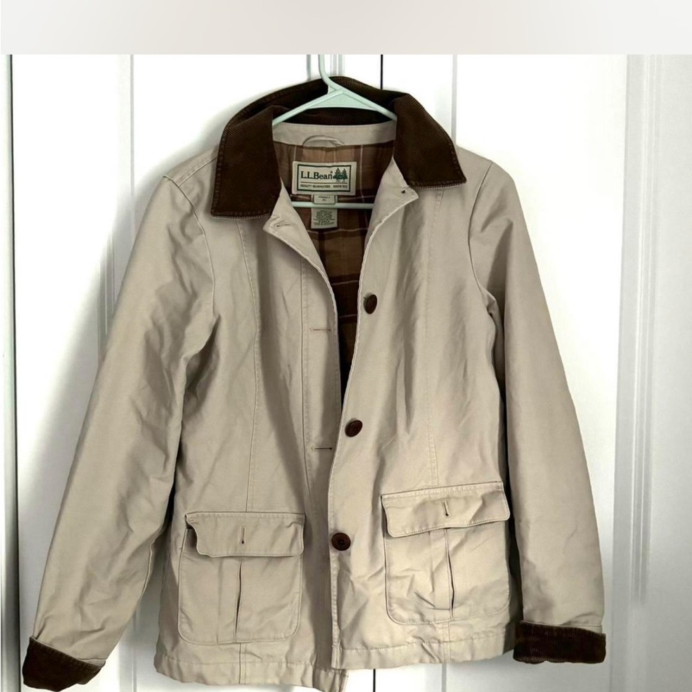 L.L. Bean Beige Barn Jacket - Picture 5 of 5
